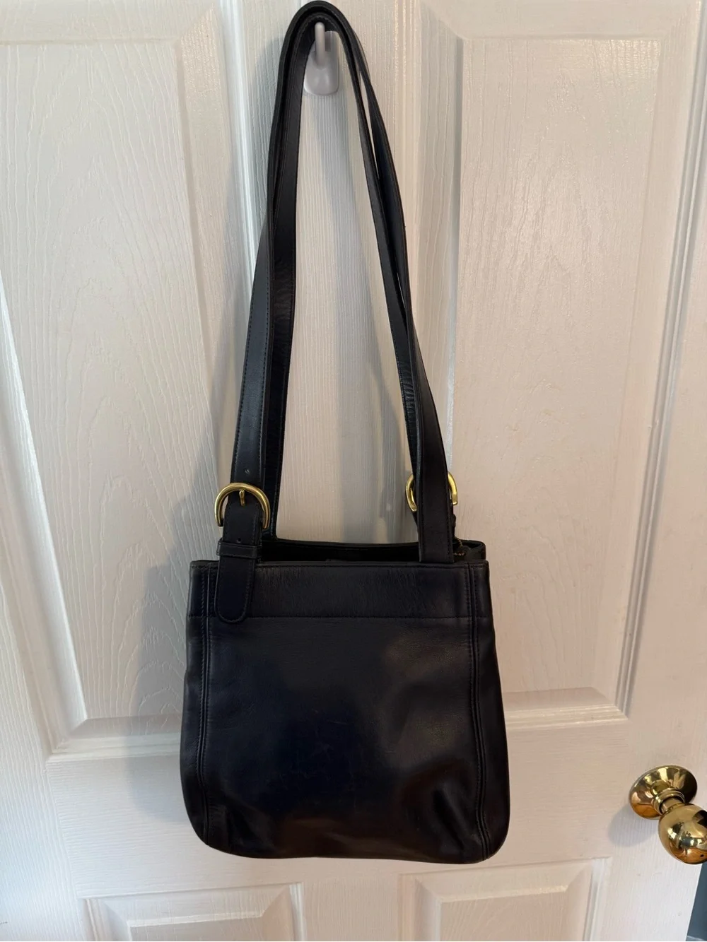 Coach Waverly SoHo Buckle Bag- Navy